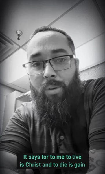 You are currently viewing One Minute Word on the Go! For me to live is Christ and to die is gain!